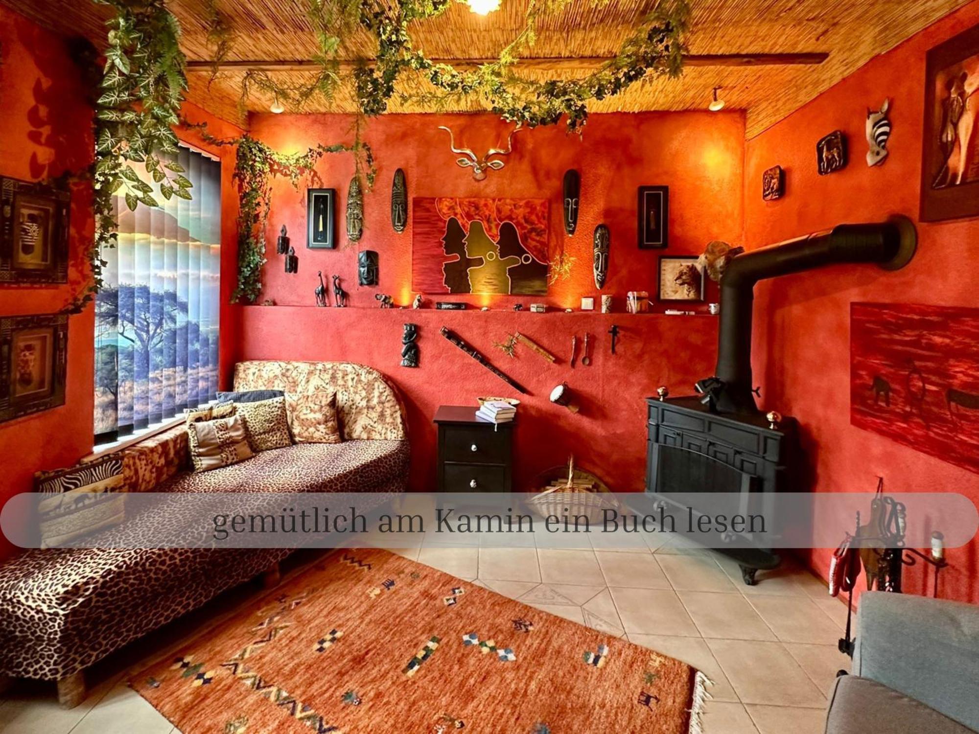 Twielenfleth Lodge Of Africa - Einzigartige Themenzimmer, Eingezaeunten Garten, Sauna, Whirlpool & Kamin, Hunde Willkommen, Gasgrill, Voll Ausgestattete Kueche, Grosser Essbereich, Hamburg & Stade In Der Naehe מראה חיצוני תמונה