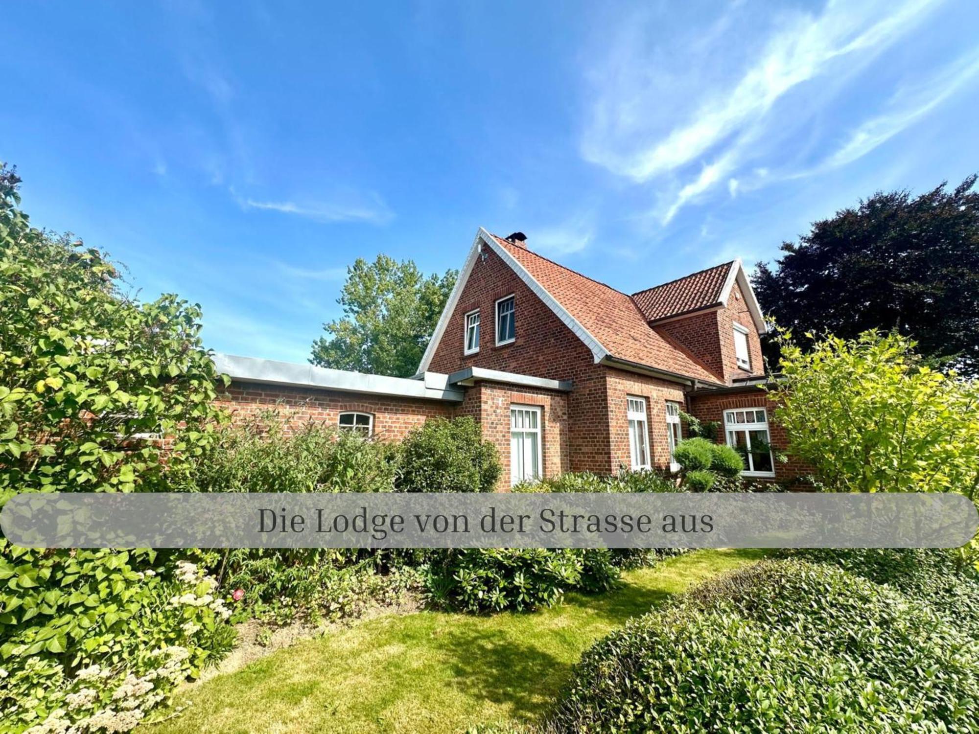 Twielenfleth Lodge Of Africa - Einzigartige Themenzimmer, Eingezaeunten Garten, Sauna, Whirlpool & Kamin, Hunde Willkommen, Gasgrill, Voll Ausgestattete Kueche, Grosser Essbereich, Hamburg & Stade In Der Naehe מראה חיצוני תמונה