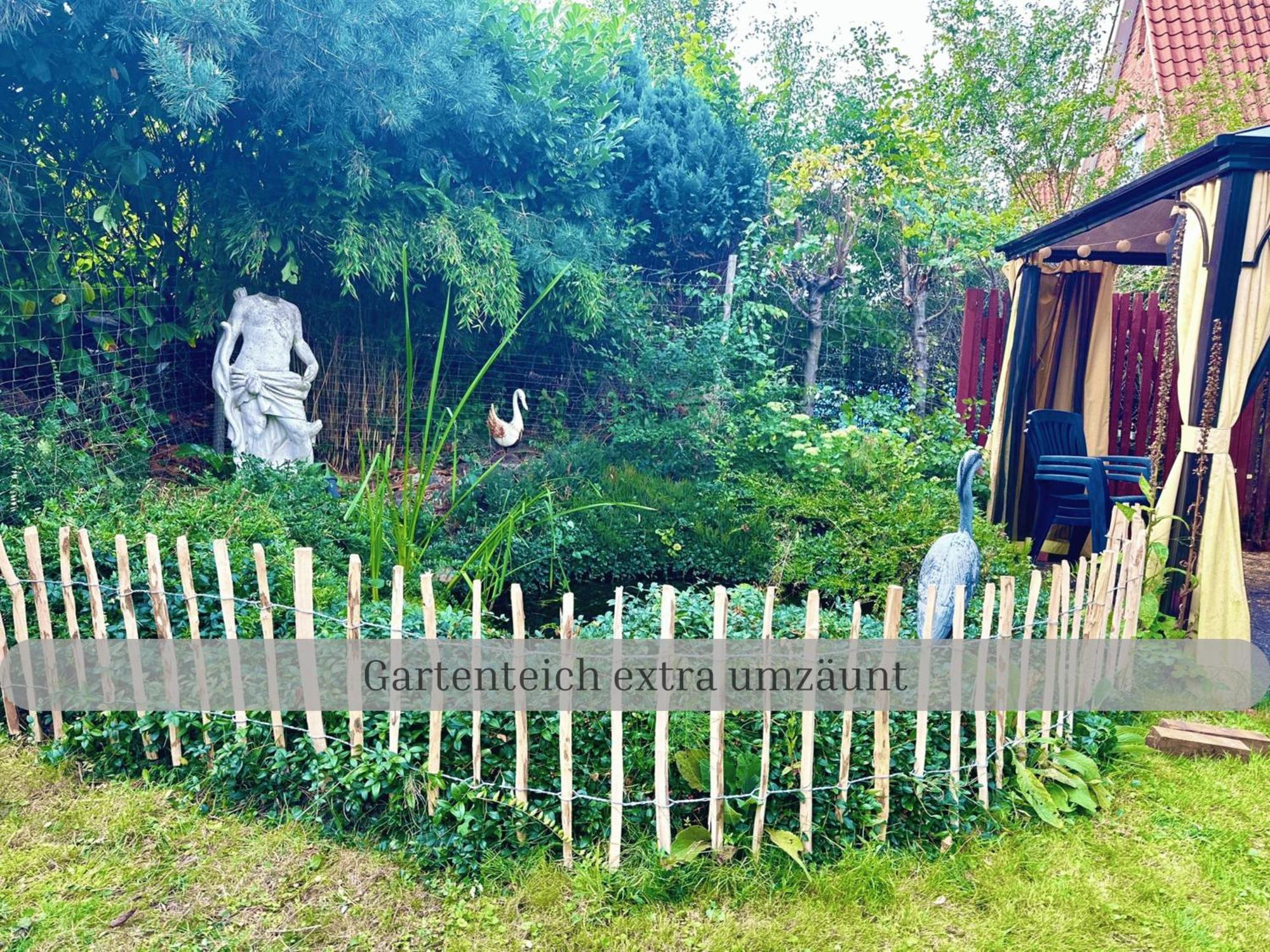 Twielenfleth Lodge Of Africa - Einzigartige Themenzimmer, Eingezaeunten Garten, Sauna, Whirlpool & Kamin, Hunde Willkommen, Gasgrill, Voll Ausgestattete Kueche, Grosser Essbereich, Hamburg & Stade In Der Naehe מראה חיצוני תמונה